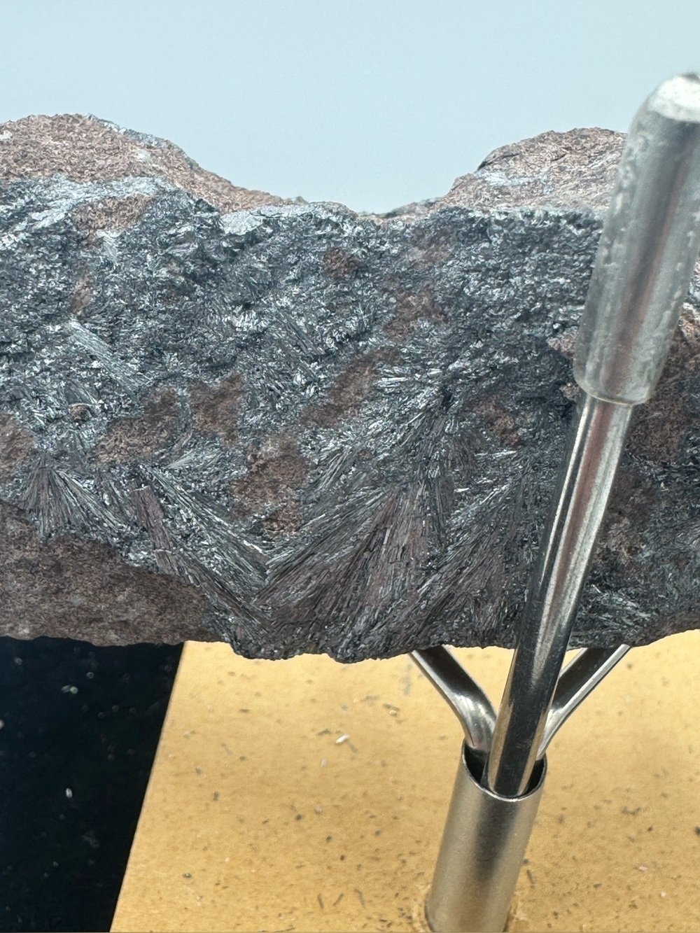 Stibnite Specimen (Morocco) - Picture 3 of 6